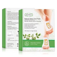 Aliver Natural Detox Foot Pads (Pack of 10)