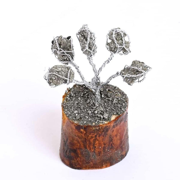 Money Magnet Pyrite Tree - 5 Beads