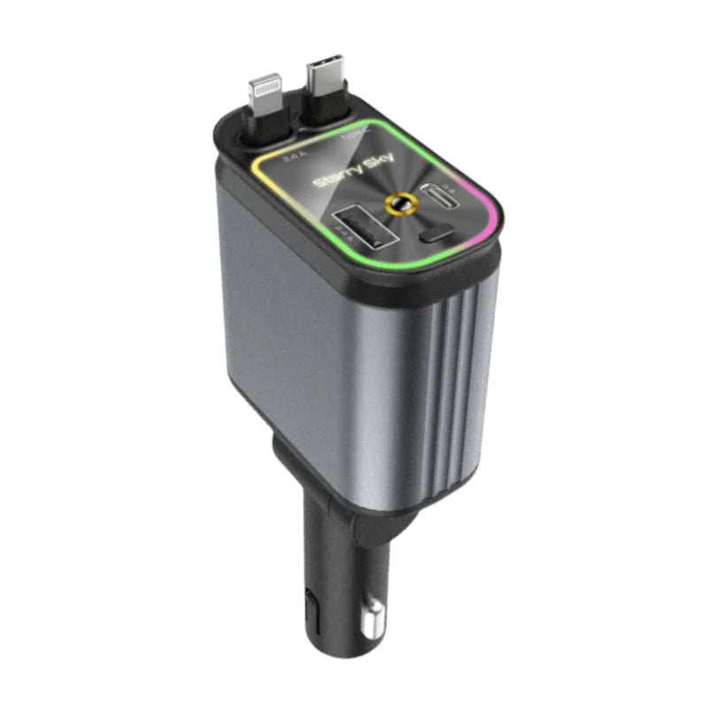 Four-in-one 120W Starry Sky Car Charger
