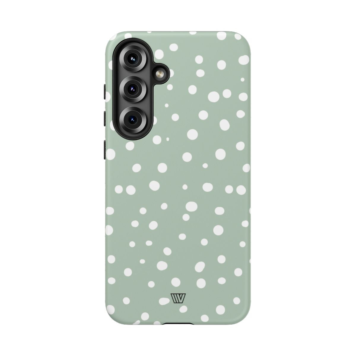 PASTEL GREEN DOTS | Tough Phone Case